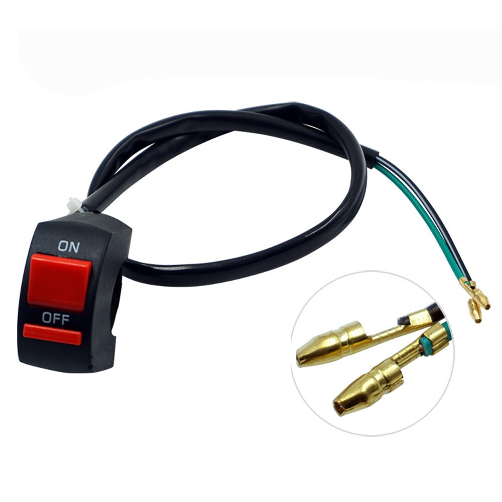 ATV Dirt Pit Bike Motorcycle Handlebar Switch Handlebar On Off Button Kill Switch Headlight Button Handlebar Controller Switch