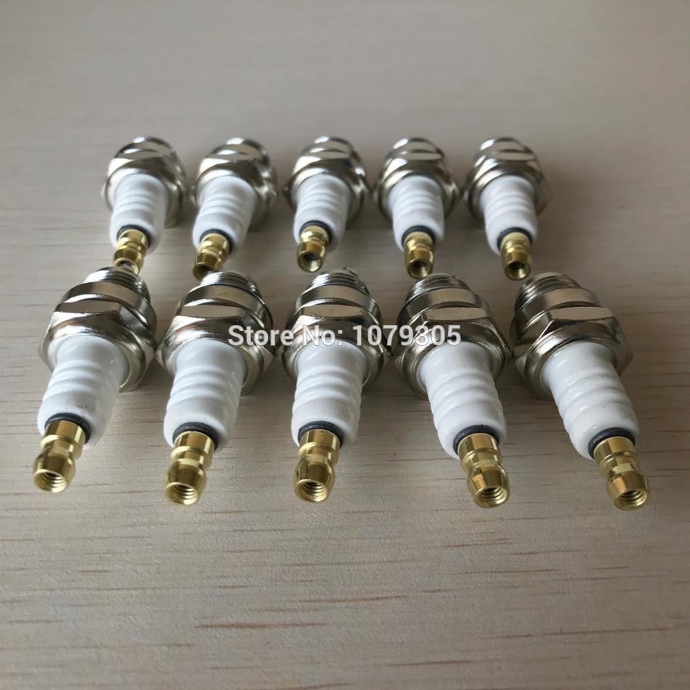 10pcs 2 Stroke Chainsaw Brush Cutter hedge trimmer Spark Plug L7T
