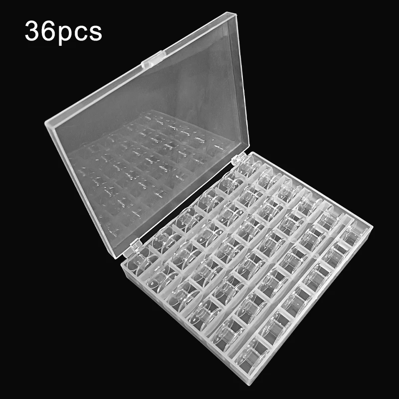 Szpule robić maszyn robić szycia szpule plastikowe maszyny robić szycia oś skrzynka 25 przezroczyste szpule, maszyna robić szycia domowego m schowek: pudełko i 36 bobbins