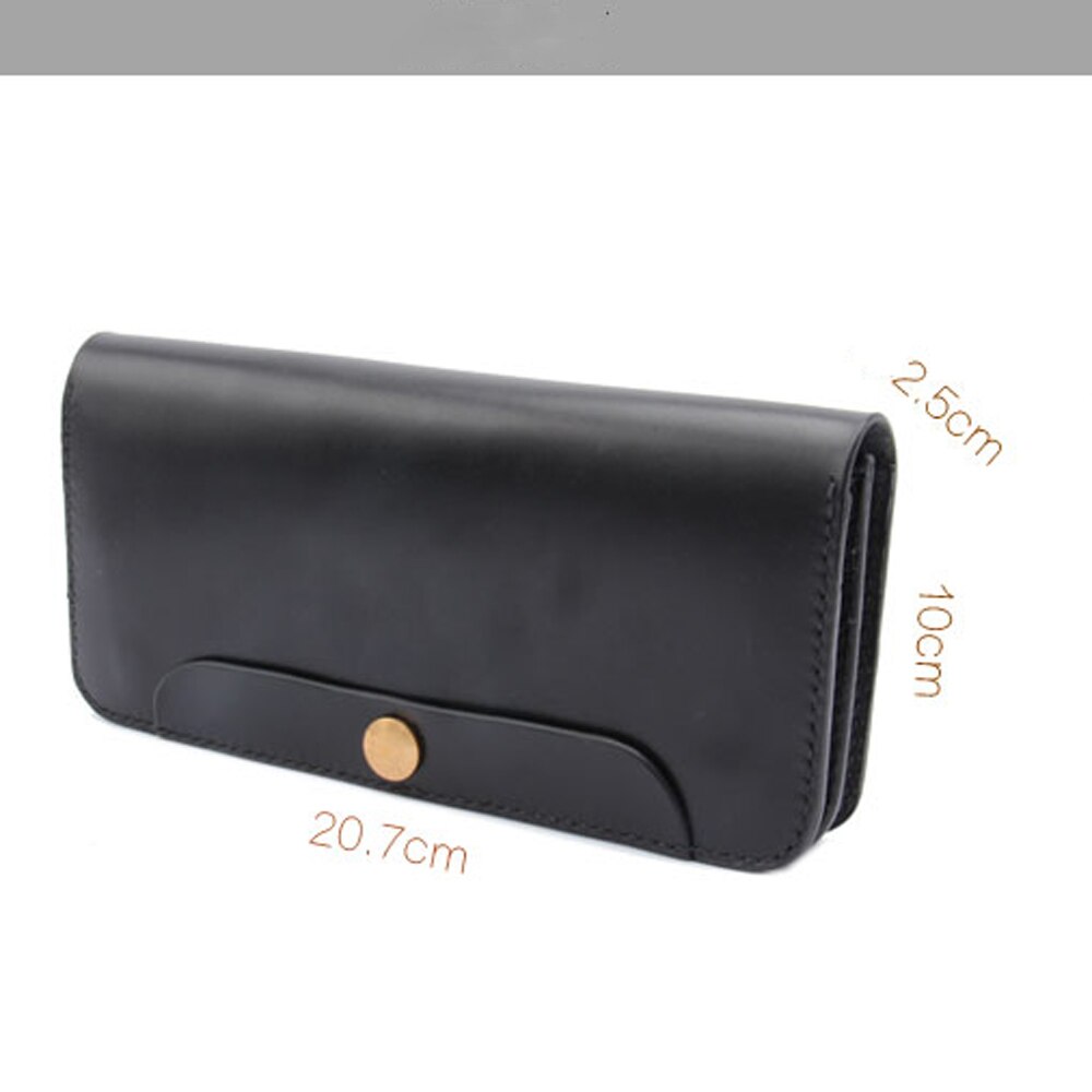 DIY leather craft women man long wallet PVC die cutting template sewing pattern 1 set