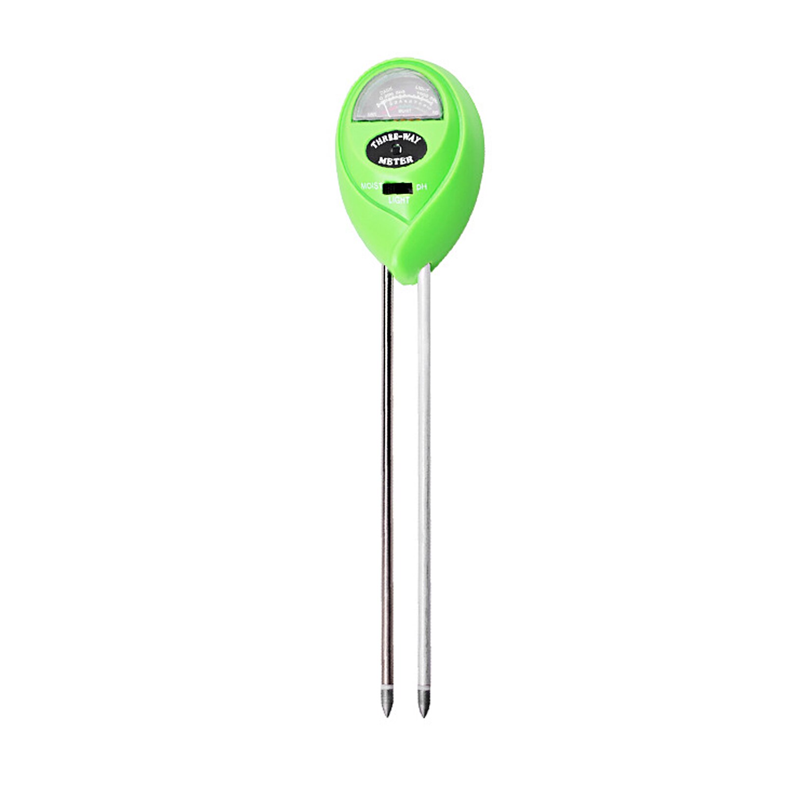 Medidor Digital de pH del suelo 5 en 1, medidor de humedad, niveles de PH, temperatura, luz solar, medidor de intensidad de humedad del suelo, Digital: Type 2