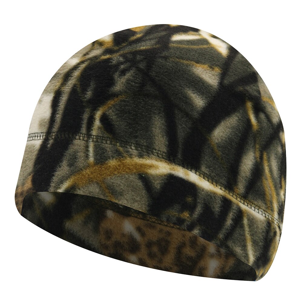 Mannen En Vrouwen Algemene Fietsen Caps, Winter Winddicht En Warm Polar Fleece Caps, sport Running Ski Caps: Camouflage