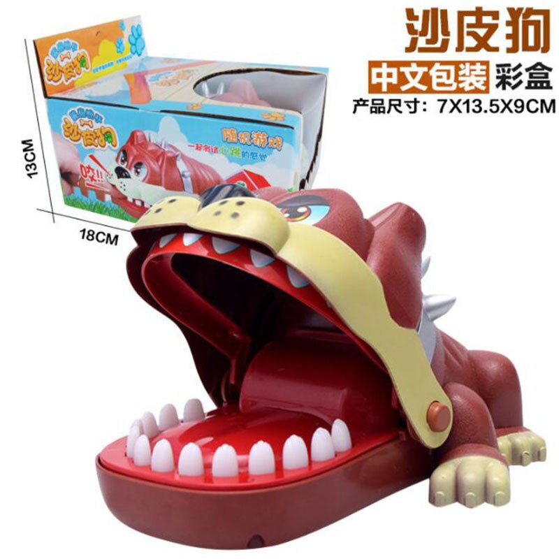 Spoof Decompression Toys Trick Crocodile Shark Bite Fingers Big Dog Pirate Barrel Trick Game Fidget Toys Stress Relief Autismo: 10