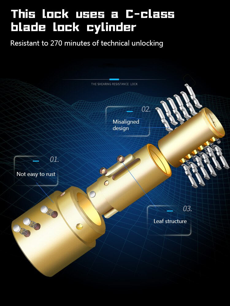 GH Anti theft Disk Disc Brake Rotor Lock For Scooter Bike Bicycle Motorcycle SafetyLock For Scooter Motorcycle Bicycle Safety