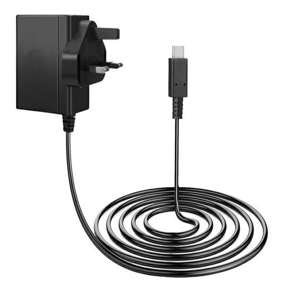 For Nintendo Switch for NS Game Console AC Adapter Power Supply Charger UK Plug