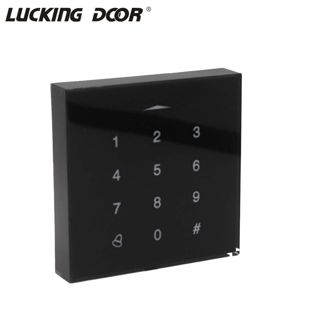 125khz RFID Card Access Control keypad EM card reader Door Lock opener wiegand 26 output keypad code door lock