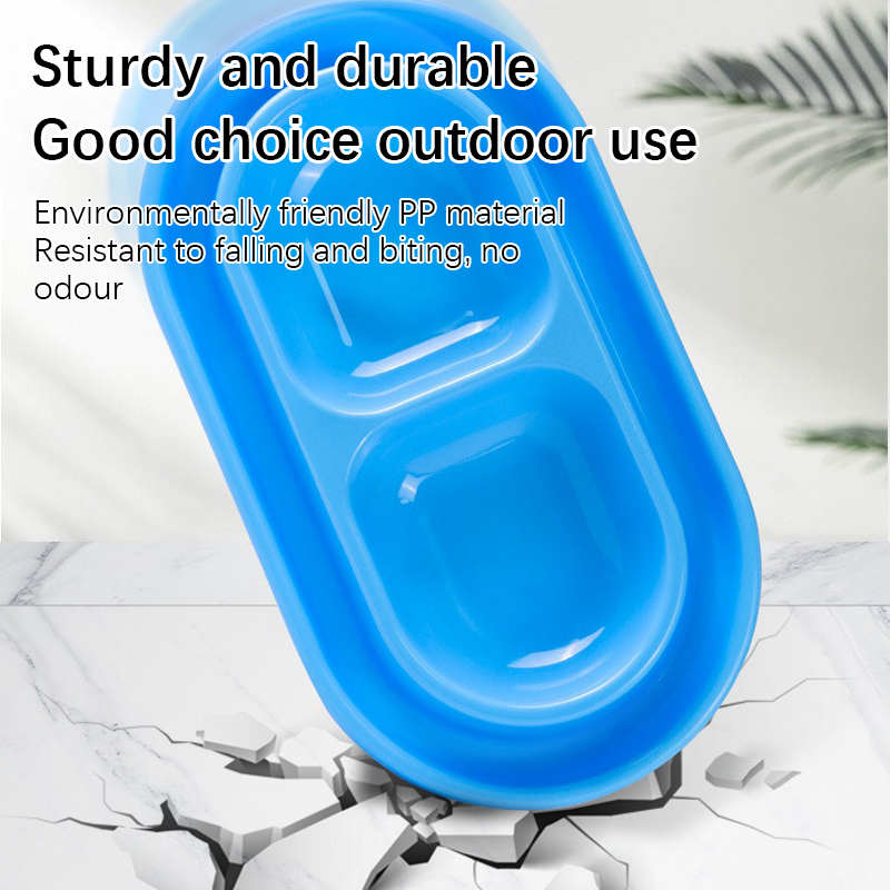 Protection Rice Bowl Pet Double Rice Bowl Sturdy Durable Ant Resistant ... – Grandado