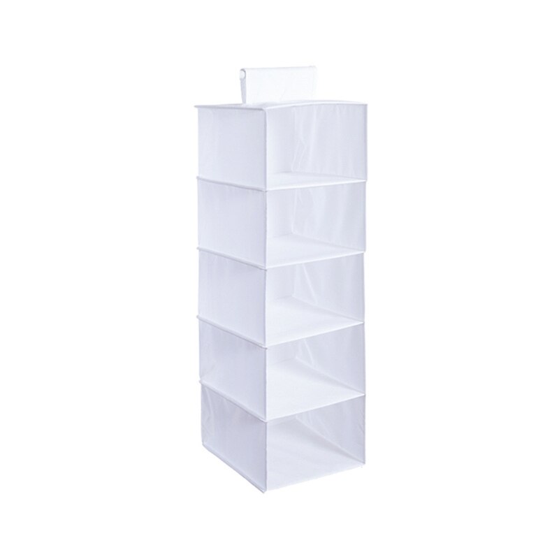 Organizador de armario colgante de 1/3/5 estantes, tela Oxford, plegable, estante de almacenamiento de ropa interior, bolso de mano, accesorios de armario