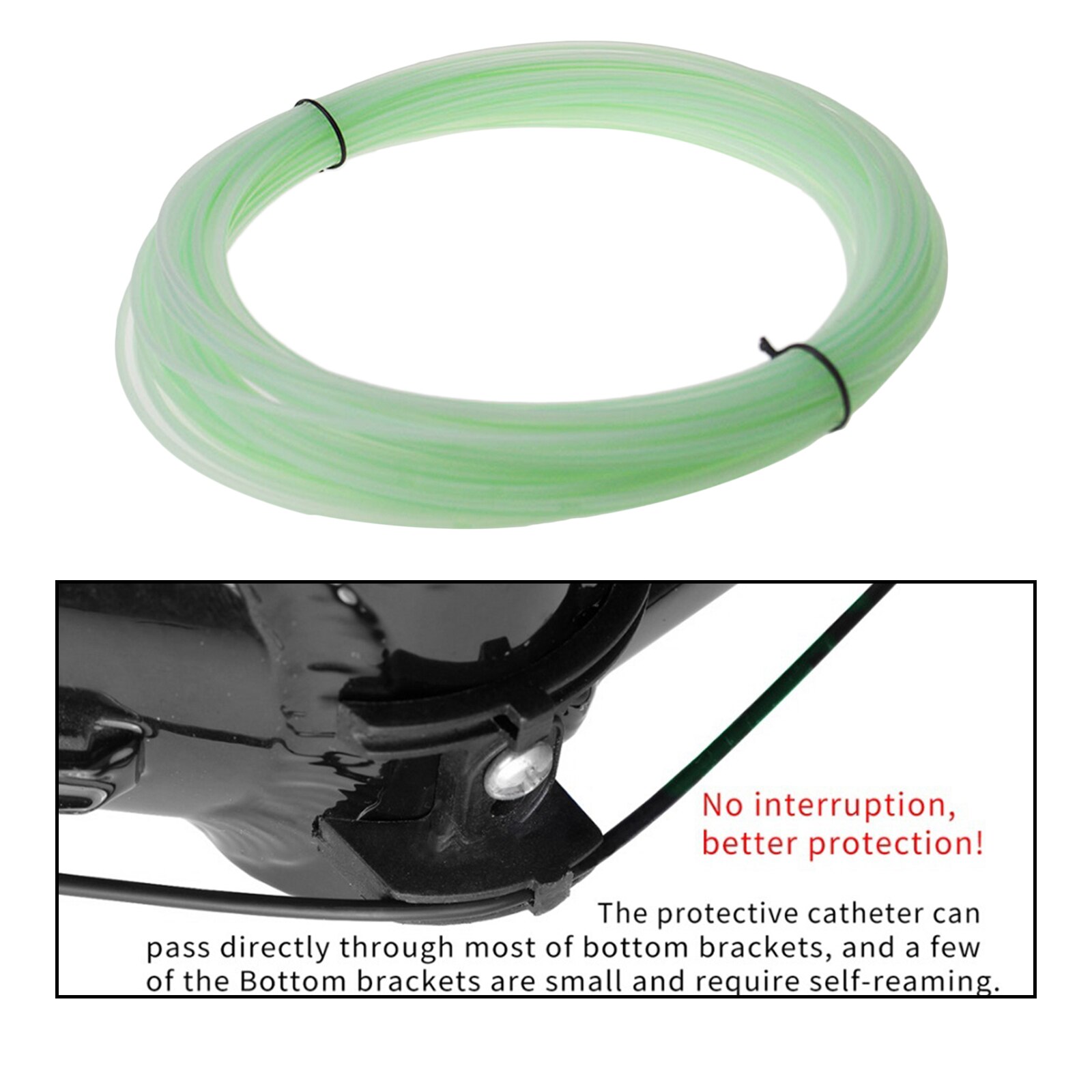 3M MTB Road Bicycle Brake Shifting Slick Lube Tube For Internal Cable Routing Bikes Cable Guide Oil Tube Inner Pipe Housing