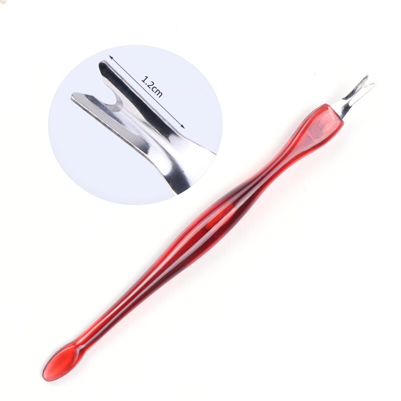 STZ 3 sztuk/zestaw gwóźdź Sztuka nożyce nożyczki profesjonalne odpychacz robić skórek szczypce frezy łyżka widelec trymer stylizacja manicure narzędzie NC385