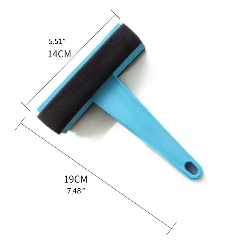 Windshield Ice Breaker Silicone Scraper Quick Clean Glass Brush Snow Remover Car Window Snow Ice Scrubber