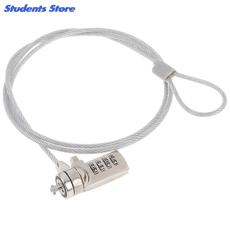 4 Digit Security Password Computer Lock Anti-theft Chain For Notebook PC Laptop Anti-theft Lock Combination Security Lock