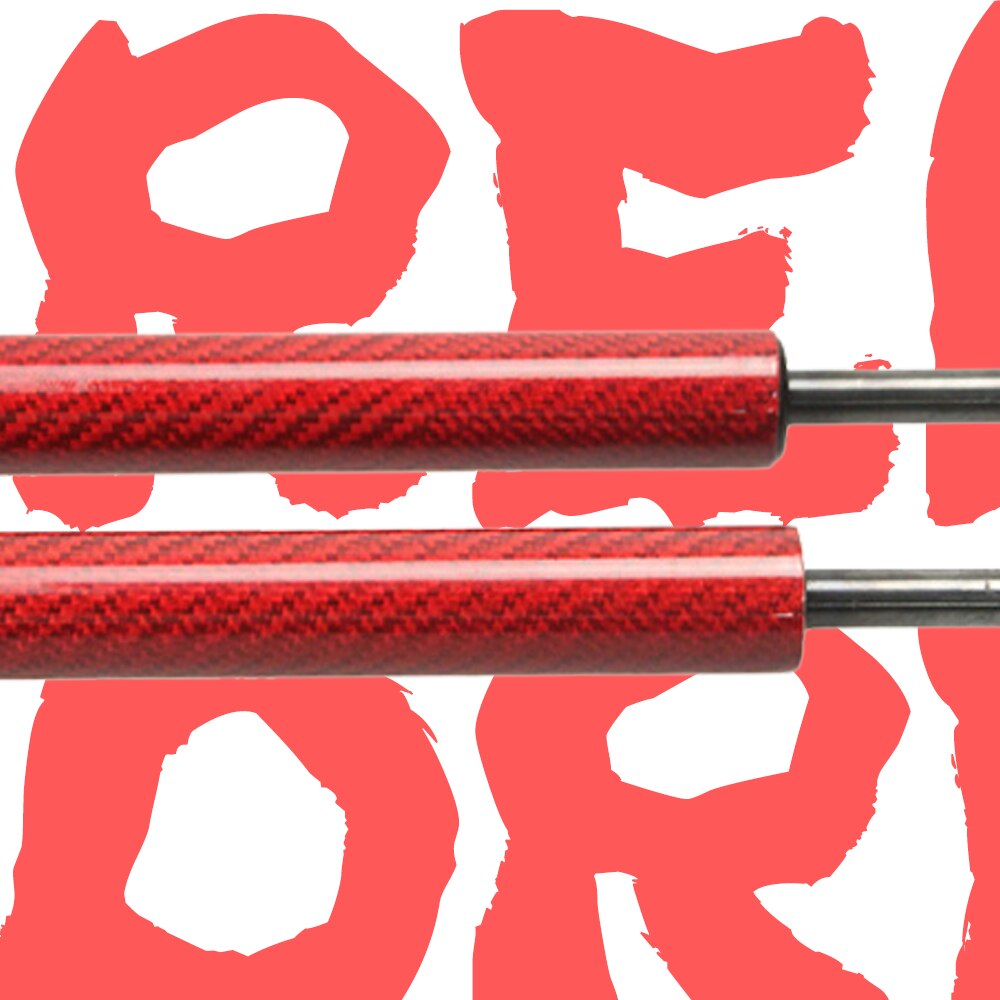 for Nissan Cedric/Gloria Y33 1995-1999 Front Hood Bonnet Gas Struts Carbon Fiber Spring Damper Lift Support Shock Absorber: RED CARBON FIBER
