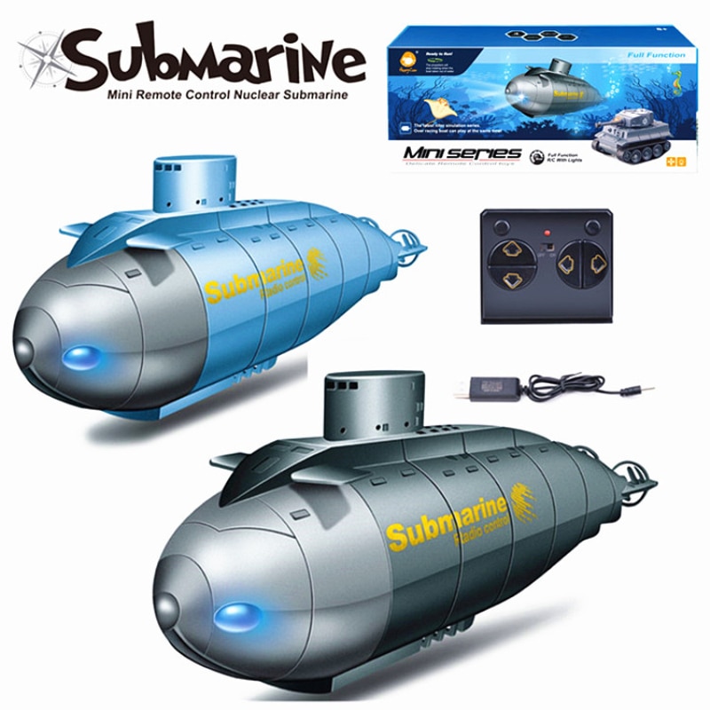 2.4G Draadloze Zes Manier Afstandsbediening Submarine Elektrische Afstandsbediening Speelgoed Model Rc Boten Speelgoed Voor Jongens