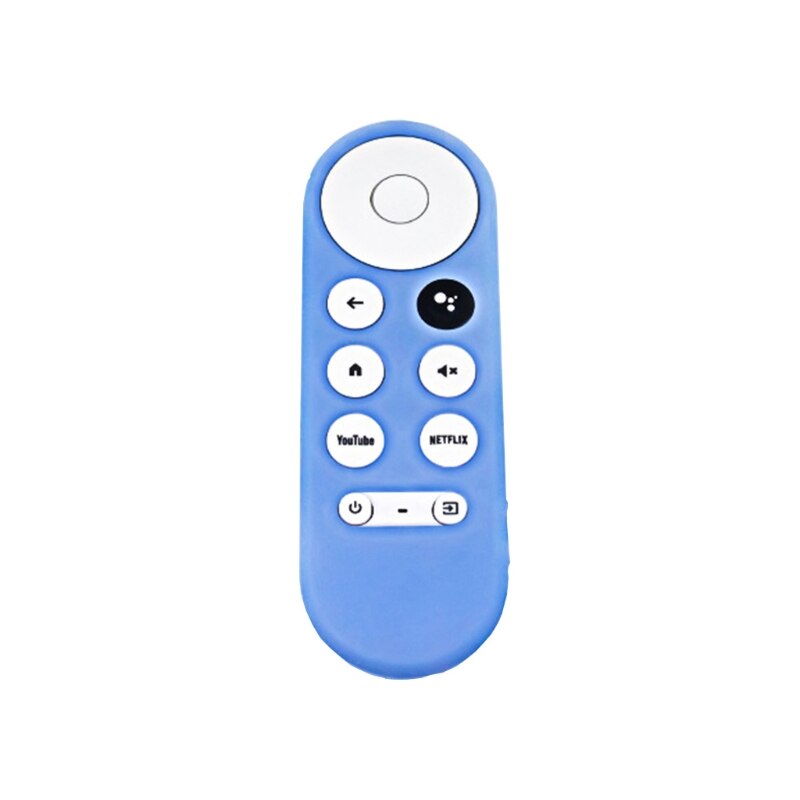 Zachte Siliconen Case Beschermhoes Voor-Google Chromecast Tv Voice Remote L41E