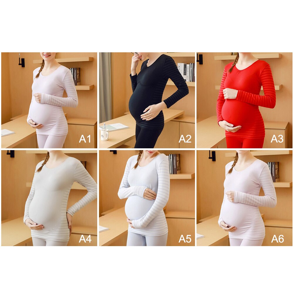 Schwangere Frau Langarm Anzüge Nachtwäsche Pflege Schwangerschaft Dame O Hals Schlinge Baumwolle Hosen Stillen Spitzen Anzug Homewear