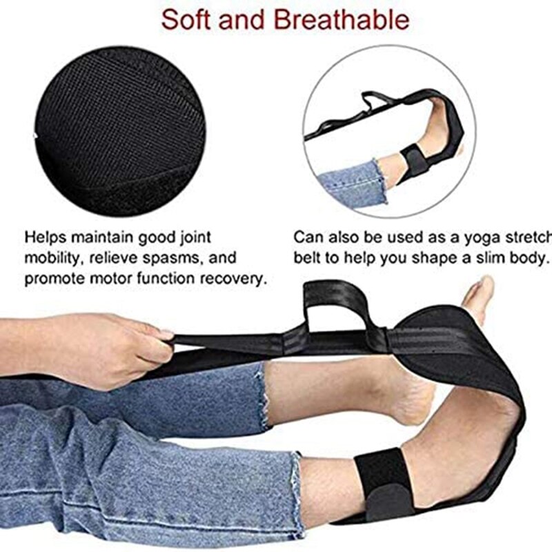 Yoga Stretching Strap Yoga Stretching Leg Stretcher Strap for Gymnastics Yoga Flexibility Leg Stretch Belt