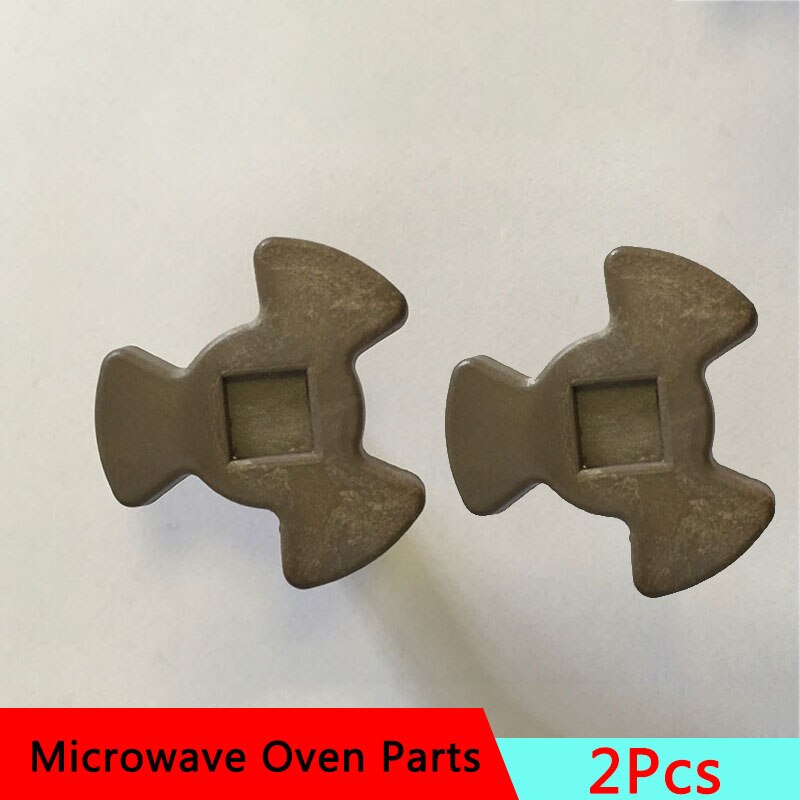 2PCS/Set Microwave Oven Accessories Plastic Parts Diameter 34.3mm Length 29.3mm Unused
