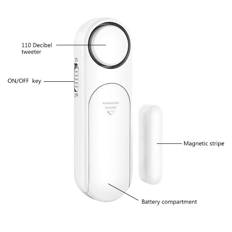 Home Guard Alarm Against Theft Door / Windows Wireless Remote Control Alarm