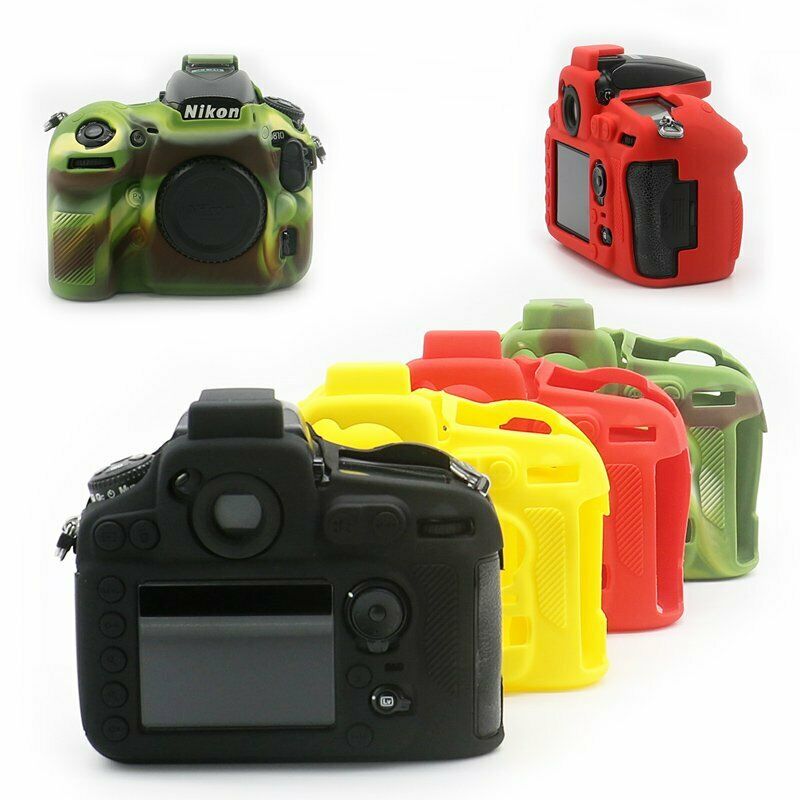 Zachte Siliconen Case Body Cover Rubber Armor Skin Protector voor Nikon D810 Camera Beschermende Body Case