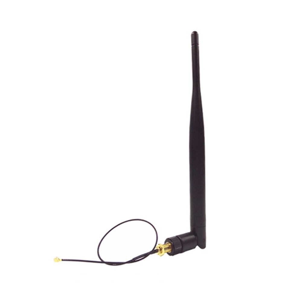 2.4GHz 5dBi WiFi Antenna Aerial Not TV Box w/ RP-SMA 21cm SMA Adapter Cable for Wireless Router WiFi Adapter STB Modem Pool