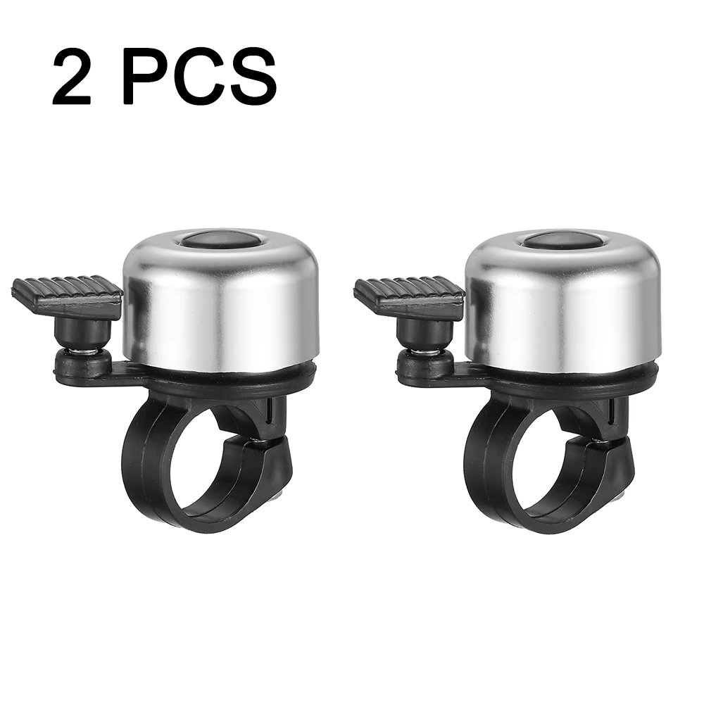 Timbre de bicicleta, timbre para manillar de bicicleta, aleación de aluminio, bocina para bicicleta de montaña y carretera, sonido, alarma de advertencia de seguridad para bicicleta de montaña, accesorios para ciclismo: Amarillo claro