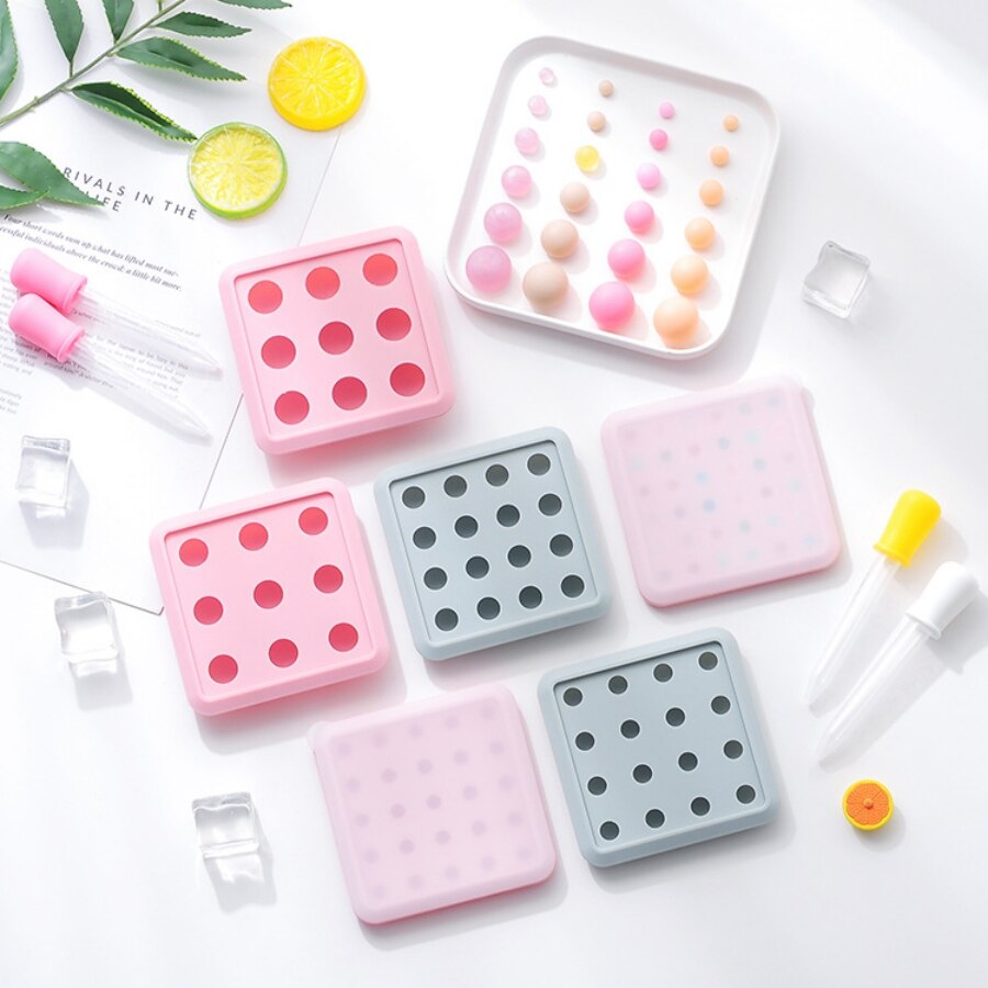 Kuglekugle silikoneform til kage bagværk bagning chokolade slik fondant bagværk rund form 3d sæbeform gør det selv dekoration