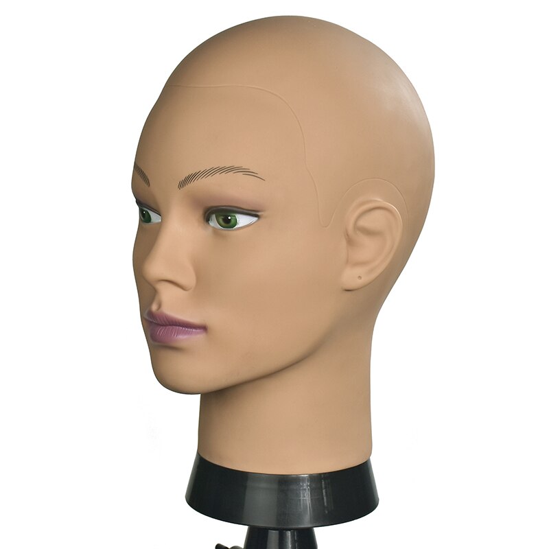 Kaal Mannequin Hoofd Met Klem Vrouwelijke Mannequin Hoofd Voor Pruik Maken Hoed Display Kosmetiek Oefenpop Hoofd Voor Make Praktijk