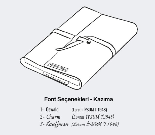 Suojaava nahkainen kirjan kansi