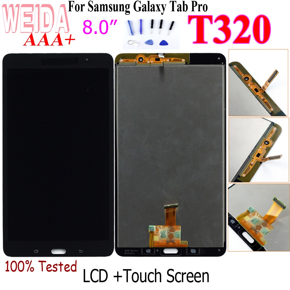 WEIDA T320 LCD Wymiana Ekranu 8.4" dla Samsung Galaxy Tab Pro 8.4 T320 SM-T320