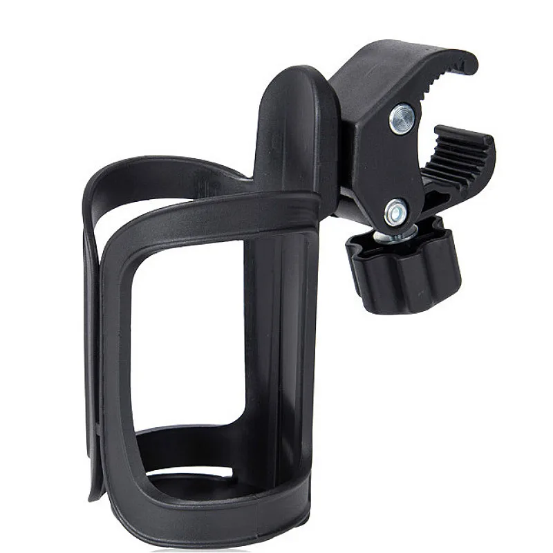 Baby Stroller Cup Holder Rack Bottle Universal 360 Rotatable Cup Holder for Pram Stroller Carrying Case Milk Bottle Cart: green