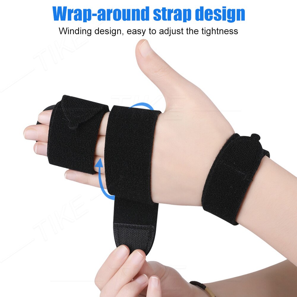 Tike Pols Hand Palm Brace Ondersteuning Met Metalen Spalk Stabilisator Voor Tendinitis Artritis Carpaal Tunnel Syndroom, Verstuikingen Stammen