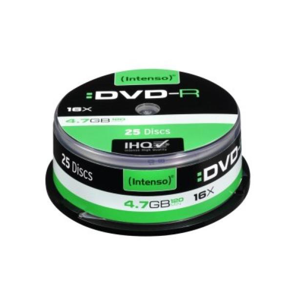 DVD-R Intenso 4101154 16X4.7 Gb 25 Stuks