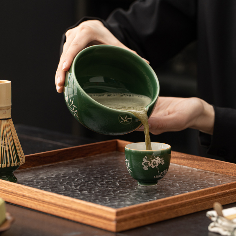 Matcha Whisk Set Easy To Clean Matcha Tea Set Versatile Matchas Whisk and Bowl Set Sturdy Teaware Kit Include Tea Bowl Kit