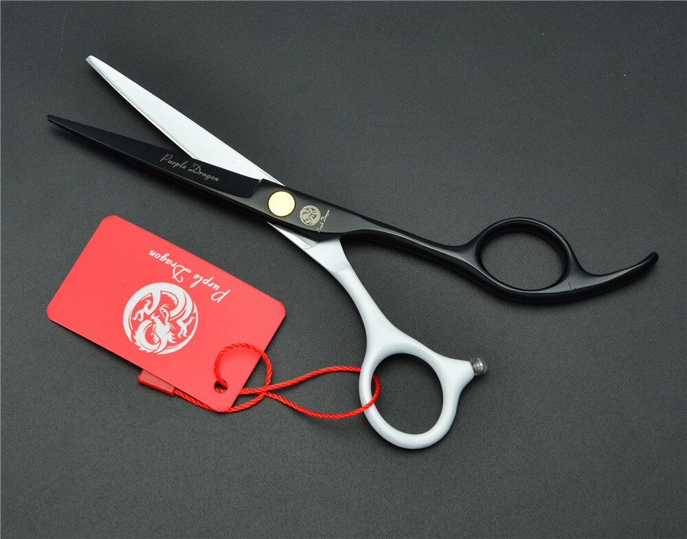 6 inch Hairdressing scissors set Straight Thinning Barber shears Personality Hair Cutting Shears: PD-6SWBgift box
