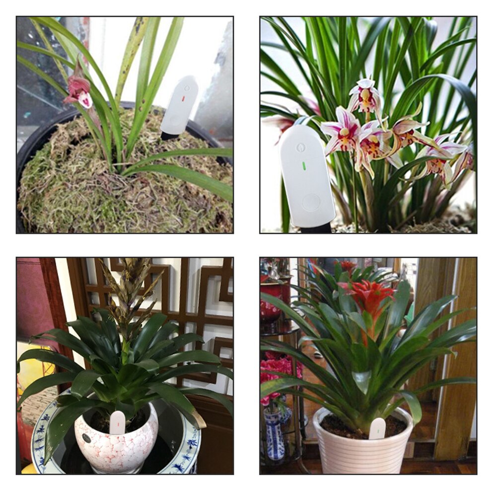 Waterproof Soil Water Monitor Soil Moisture Meter Test Kit Hygrometer Instant Detection for Indoor Plants Gardening Pot Flowers