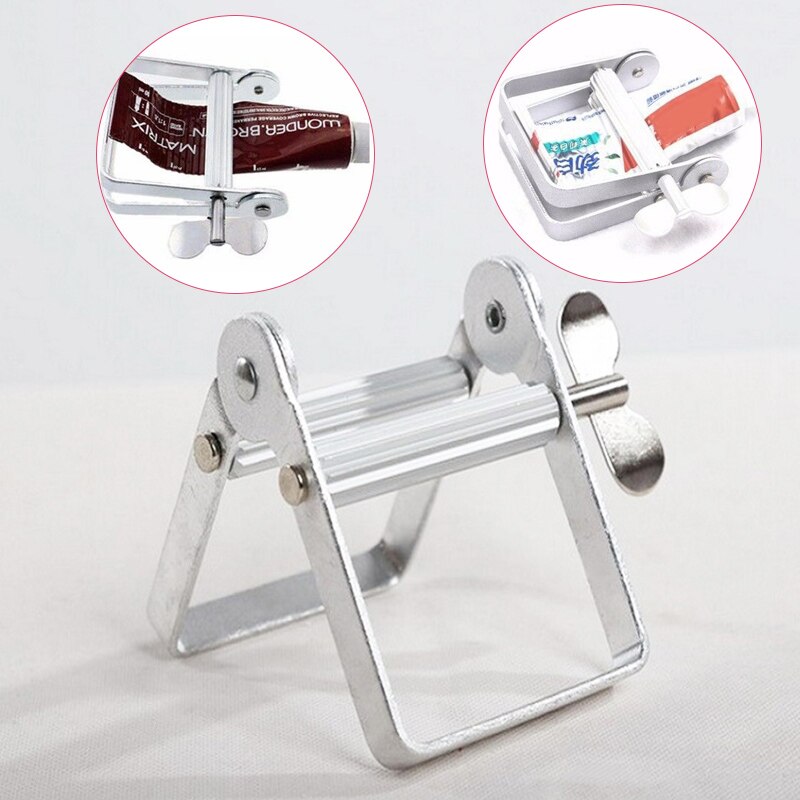 Toothpaste Dispenser Lazy Bathroom Accessories Toothpaste Squeezer 1PC Hand Roller Tool Cosmetic Paint Tube Squeezer