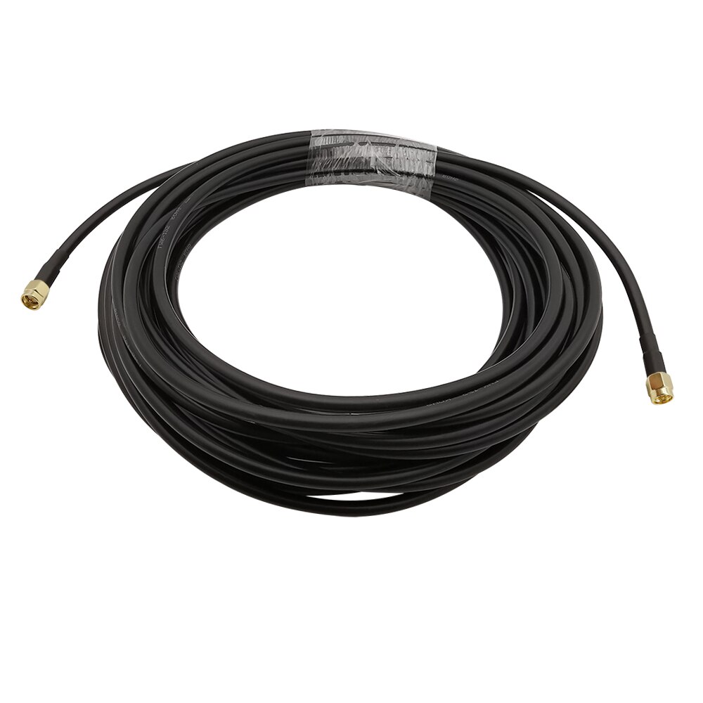 1Pcs Low Loss LMR195 SMA Male Plug to SMA Male Plug Connector Antenna Extension RF Coaxial Jumper Pigtail Cable 1M-15Meters