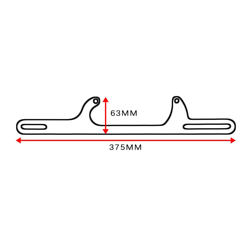 Automotive Modification Parts Aluminum Alloy 4500 Series Pull Wire Base Throttle Bracket Throttle Pull Rope