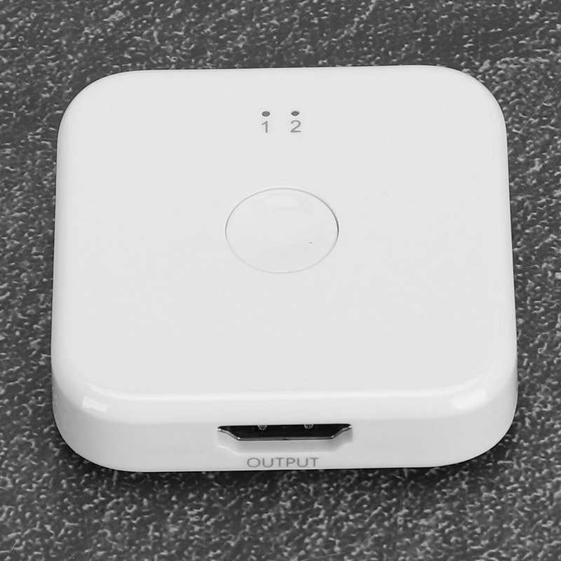 Splitter 1 in 2 Out Supporting 4K and Visual Effect Bi-Directional Switcher 4k 2 Way Splitter