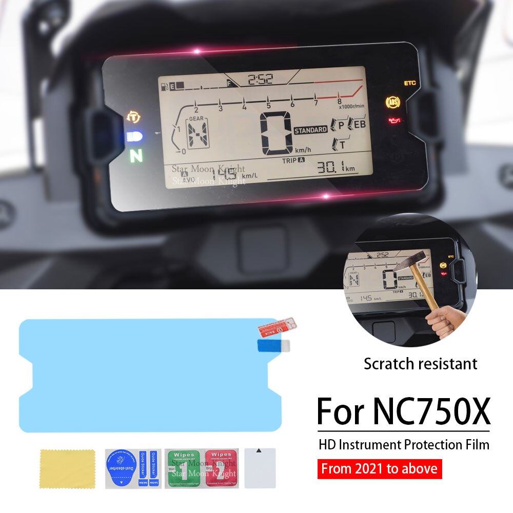 Fit For Honda NC750X NC 750 X NC750 X - Motorcycle Cluster Scratch Protection Dashboard HD Instrument Film Screen Protector