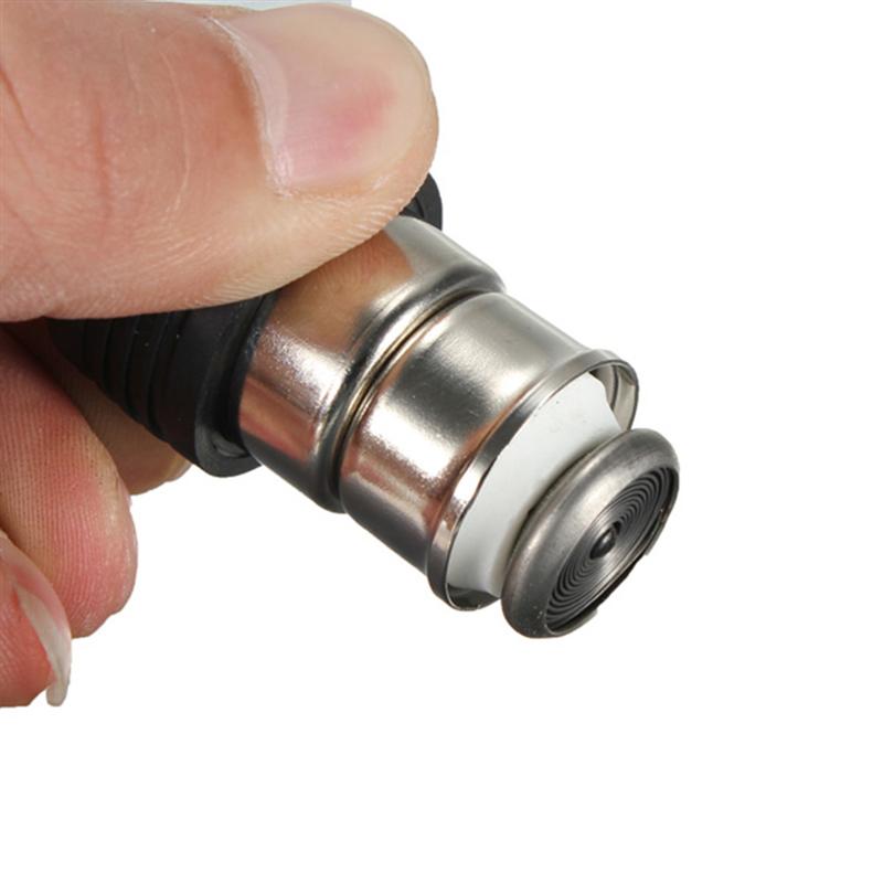 The Universal Illuminous Car Cigarette Lighter Assembly 12V for Auto Motorcycle with Socket & Cable