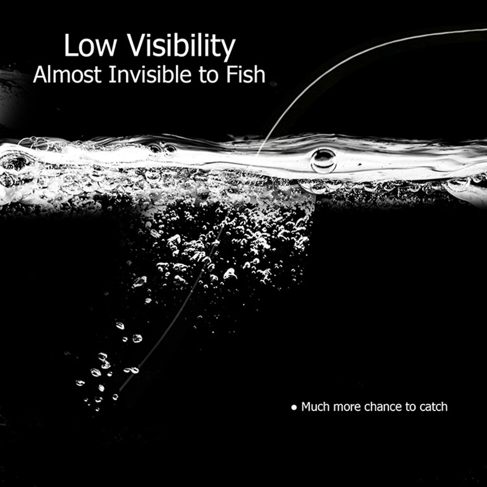1 Roll Onzichtbare Hoge Treksterkte Aas Elastische Draad Spoel Met Plastic Dispenser Sterke Aas Drijvende Lijn Vissen Band Lijn