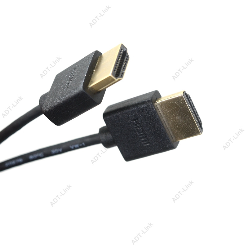 Od 3.0mm superzachte dunne micro hdmi male naar hdmi & mini hdmi male kabel 2k 4k hd @ 60hz lichtgewicht draagbaar