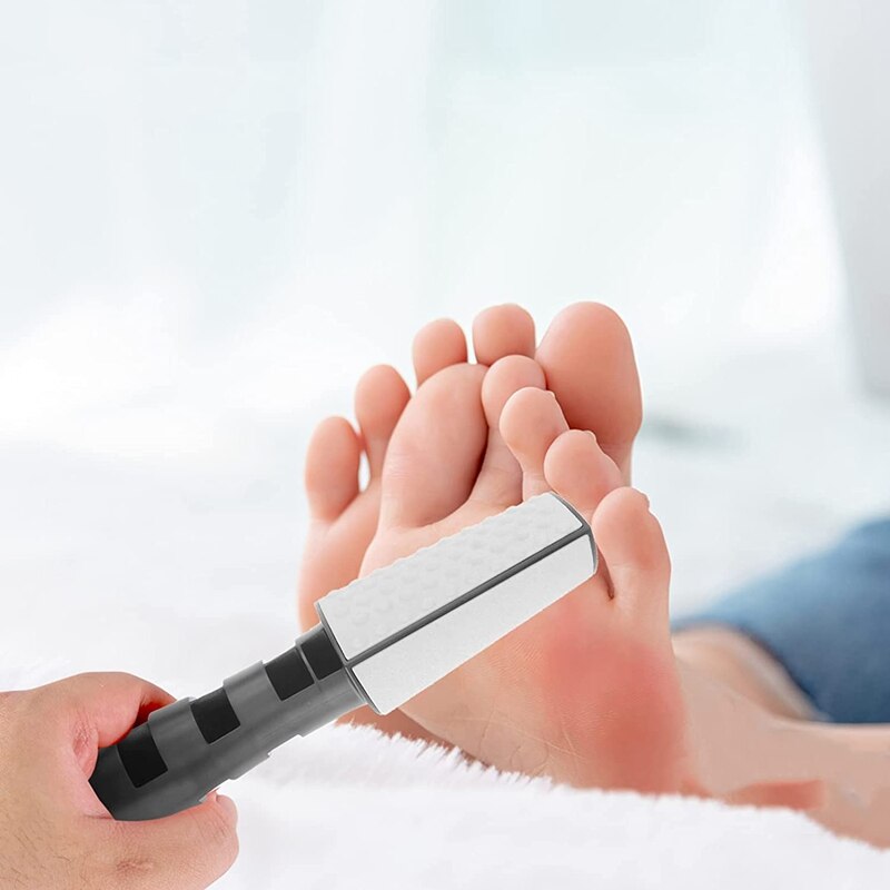 Voet Bestand Pedicure Voetrasp File Driezijdige Voet Bestand Voet Scrubber Eelt Remover Tool Dode Huid Verwijderen Gereedschap