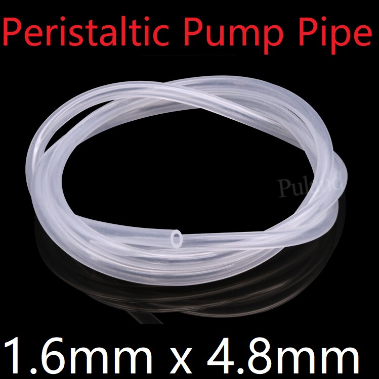 Food Grade Clear Transparante Siliconen Rubber Slang 1.6X4.8 Flexibele Melk Slang Bier Pijp Water Siliconen Buis 1M
