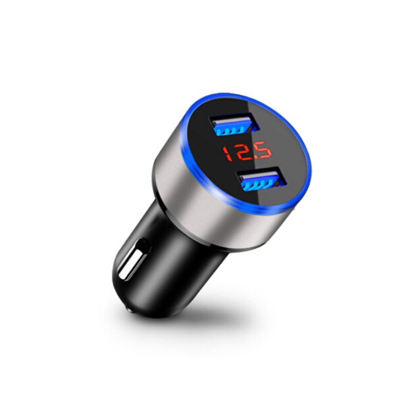 Usb bil led telefonlader biltilbehør til mazda 2 3 5 6 cx-3 cx-4 cx-5 cx5 cx-7 cx-9 atenza axela: Sølv