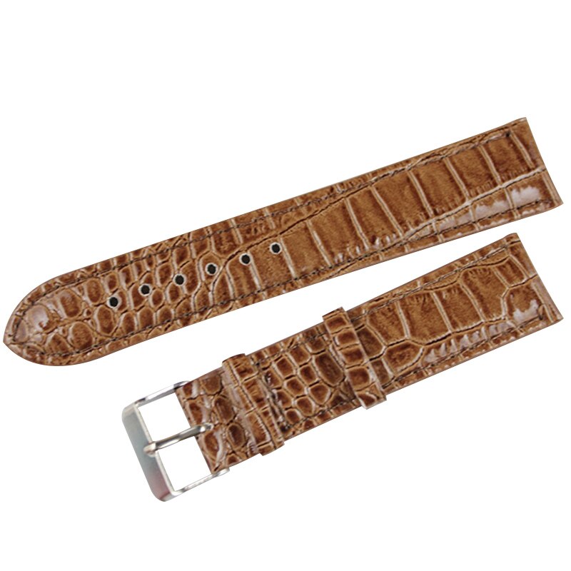 20mm masculino feminino couro do plutônio do vintage relógio de pulso banda pulseira cinto pulseiras correia pulseira relógio acessórios