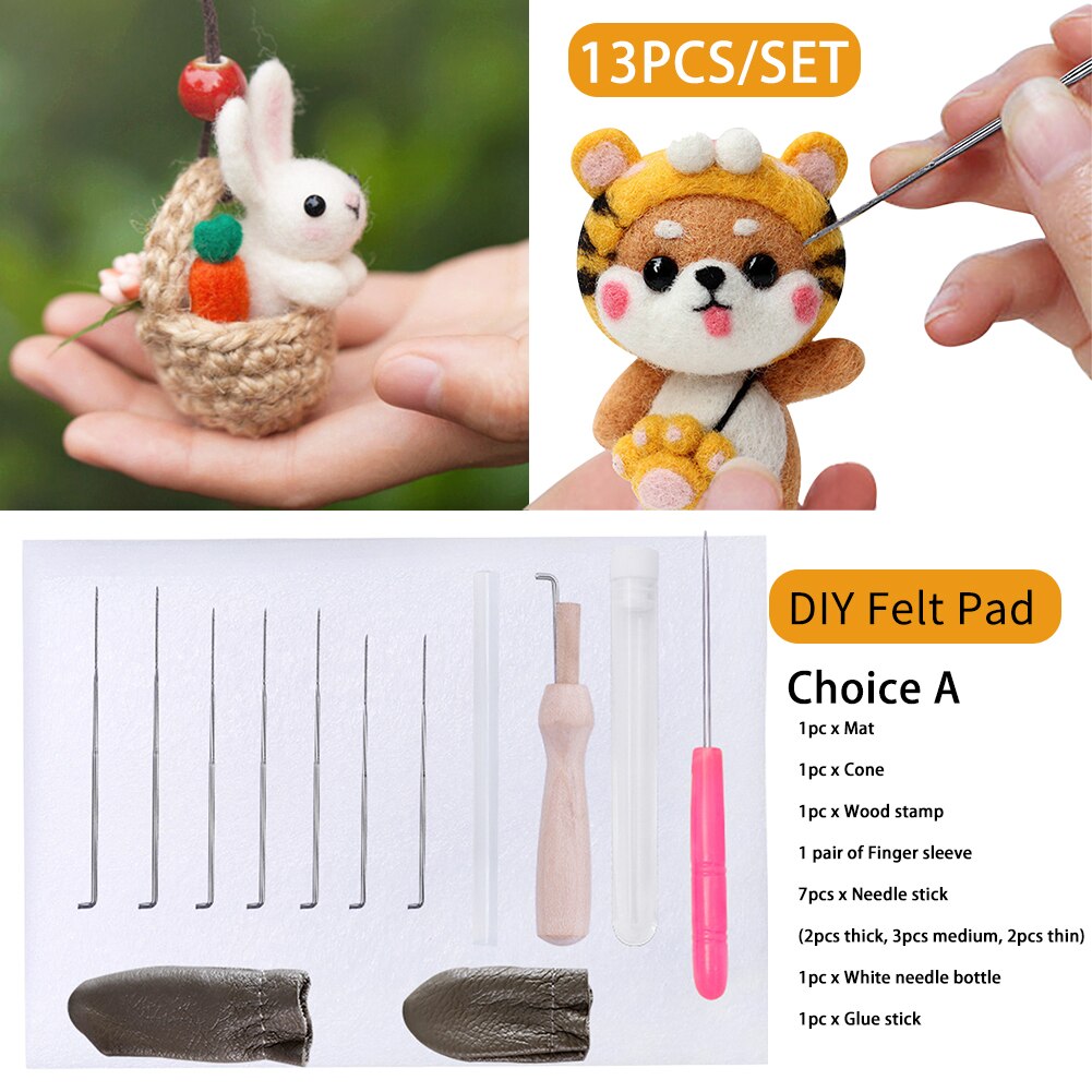 Tools Woolen Felt Finger Sleeve Yarn Handmade Acce... – Grandado