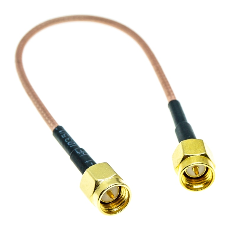 SMA Male to SMA Male plug RF Jumper pigtail Cable RG316 Coax Connector